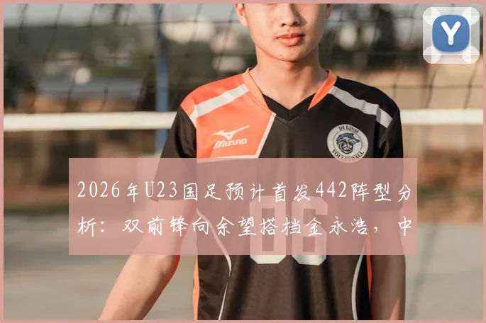 2026年U23国足预计首发442阵型分析：双前锋向余望搭档金永浩，中场配置成关键看点
